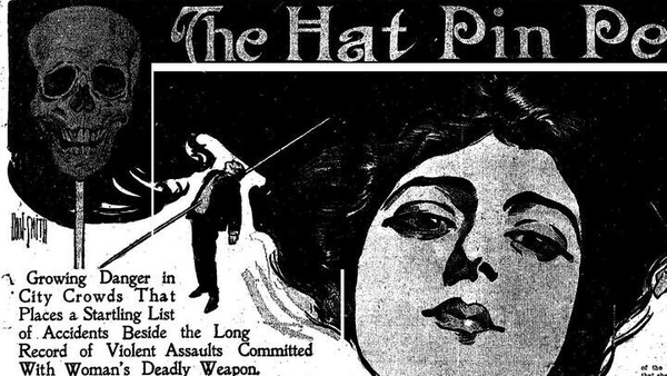 Sunday Miscellany: The Power of Hatpins, by Mae Leonard