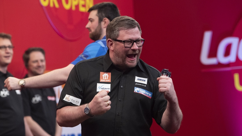 James Wade felt unwell at the event in Germany