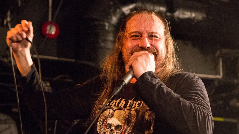 Lars-Göran Petrov - Onstage in Oslo, Norway in November 2019