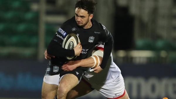 Rufus McLean in action for Glasgow against Ulster in the Pro14