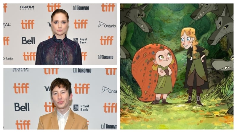 Niamh Algar, Barry Keoghan and Wolfwalkers