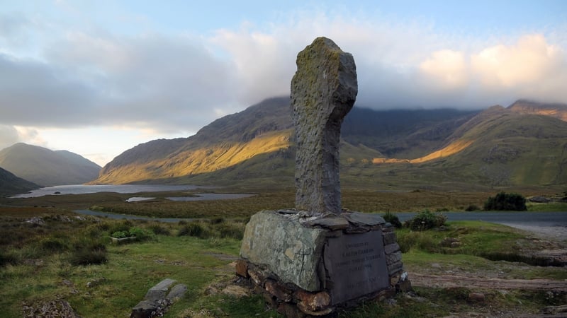 The memorial at Doolough. Photo: Frank Coyne