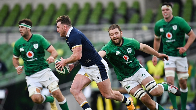 Stuart Hogg's interview persona has generated some comment over here