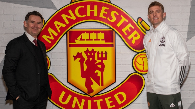 Fletcher (R) and Murtough have been installed in new roles at Manchester United