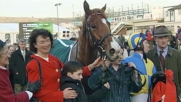 Horse and supporters