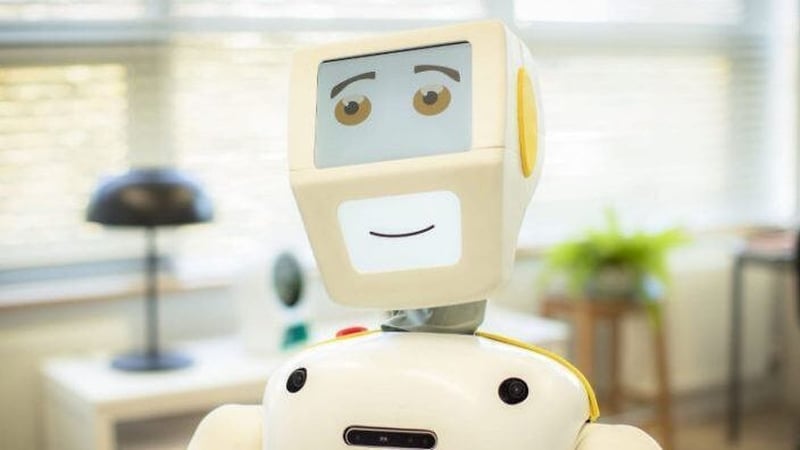 Robots, such as Stevie, have already been developed for healthcare (Pic: Akara Robotics)