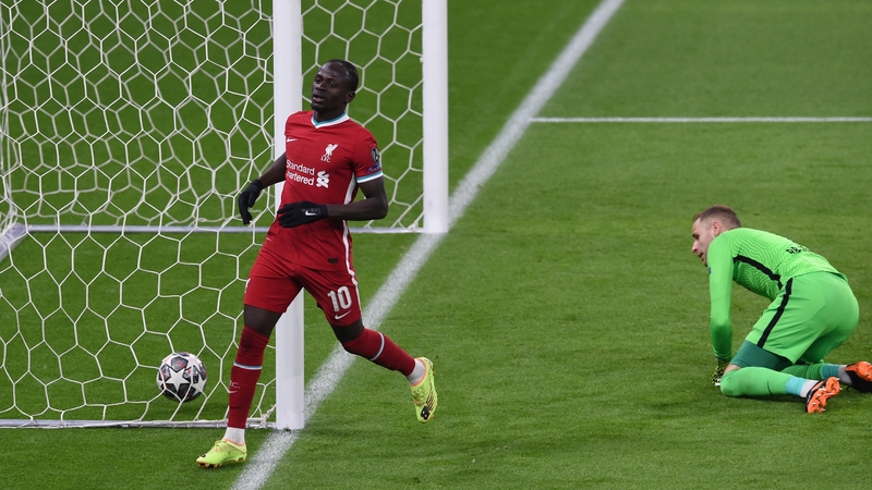 Sadio Mane scores Liverpool's second