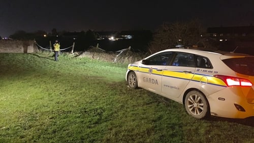 The remains were buried in an area of land behind the Rathmullen housing estate