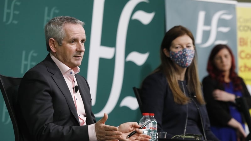 Paul Reid has said there are 'very strong positives' that can be drawn on the vaccine roll-out to date.