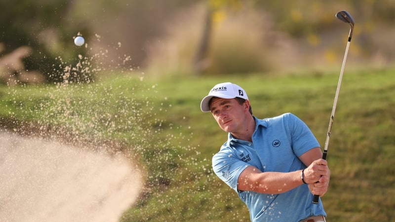 Paul Dunne is bidding for a second career win on the European Tour
