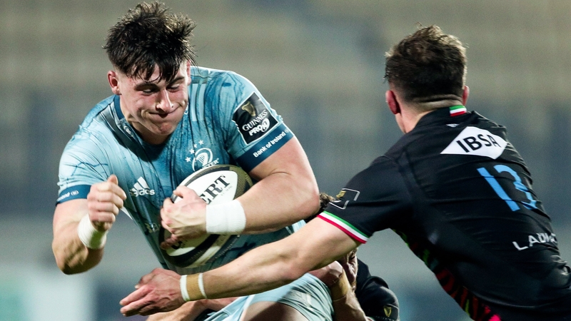 Dan Sheehan scored Leinster's first try