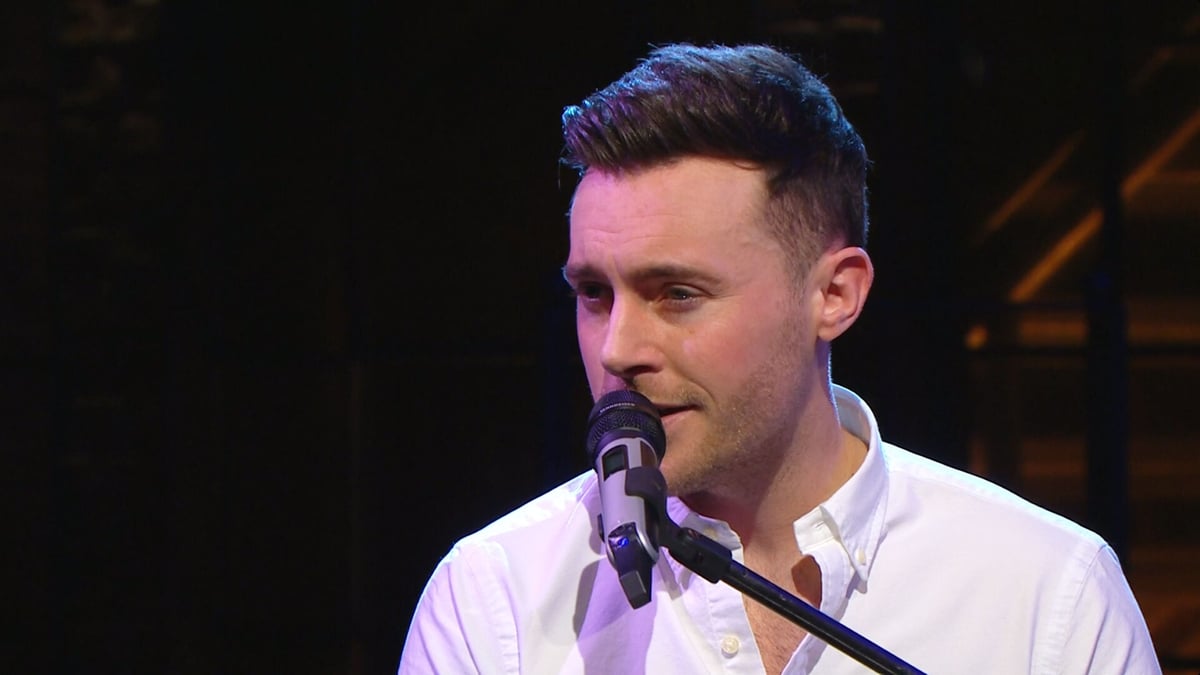 Nathan Carter gets showered in knickers and bras at a concert!