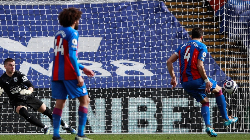 Luka Milivojevic scores his first goal of the season