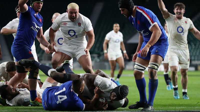 Maro Itoje's try at the death was decisive