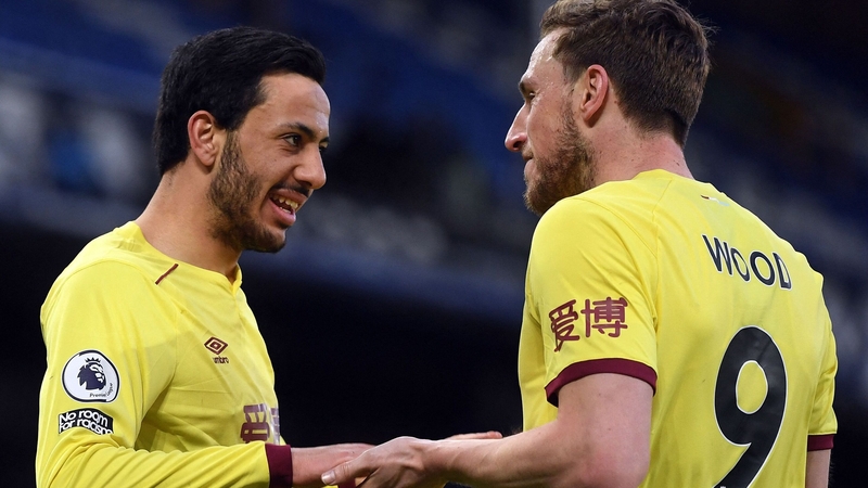 Dwight McNeil (left) and Chris Wood found the net for Burnley