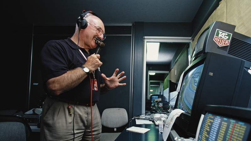 Murray Walker retired in 2001