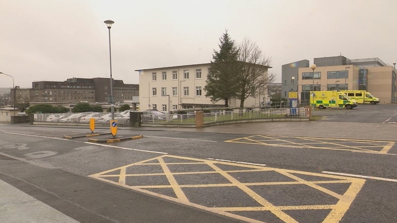 The man passed away at Letterkenny University Hospital yesterday