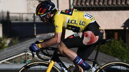 Primoz Roglic tried his best to get back the lost time but ultimately missed the chance to secure victory in the iconic race