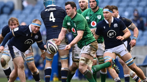 James Ryan helped Ireland to a 27-24 win