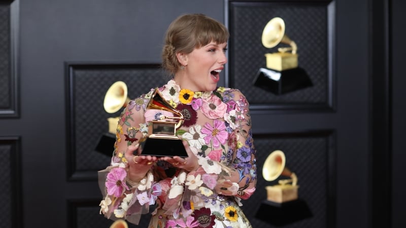 Taylor Swift was among the top five best-selling musicians in 2020, new figures show