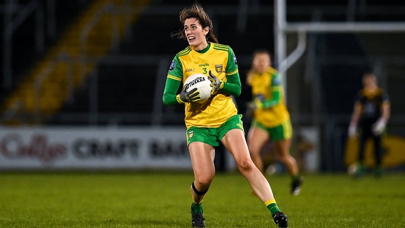 Emer Gallagher in action with Donegal