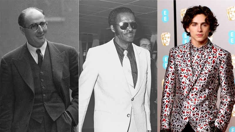 The evolution of the men's suit