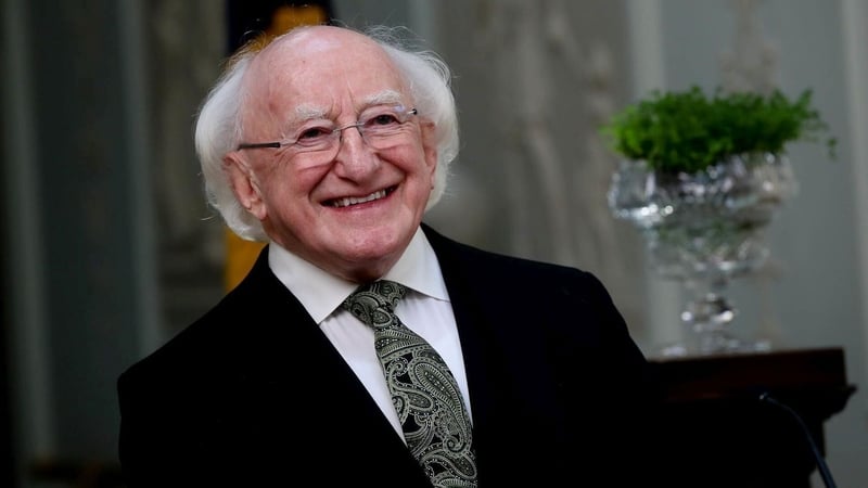 President Michael D Higgins will be replaced later this year