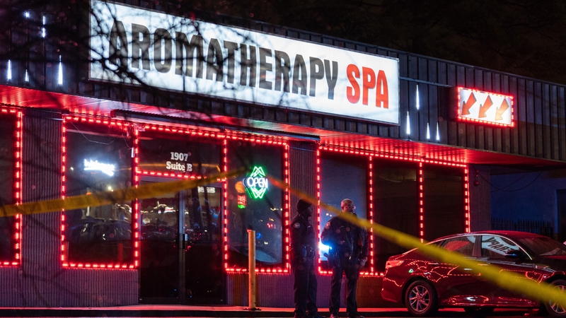 The shootings occurred at spas around Atlanta