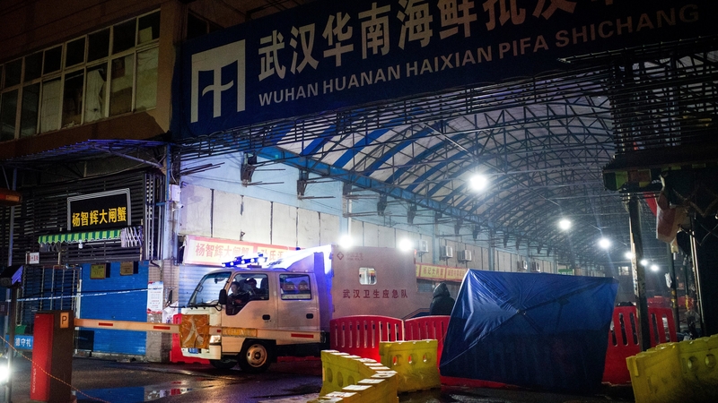 The virus was first identified in the Chinese city of Wuhan in December 2019, with many suspecting it spread in a live animal market