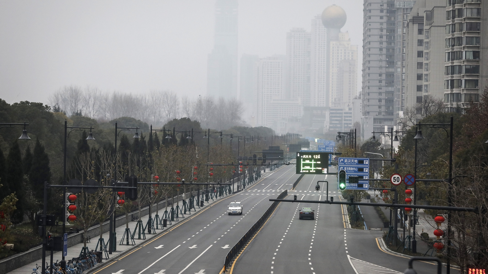Wuhan went into a full lockdown on 23 January 2020