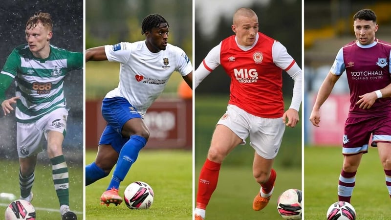 (Left to right): Liam Scales, Tunmise Sobowale, John Mountney and Chris Lyons