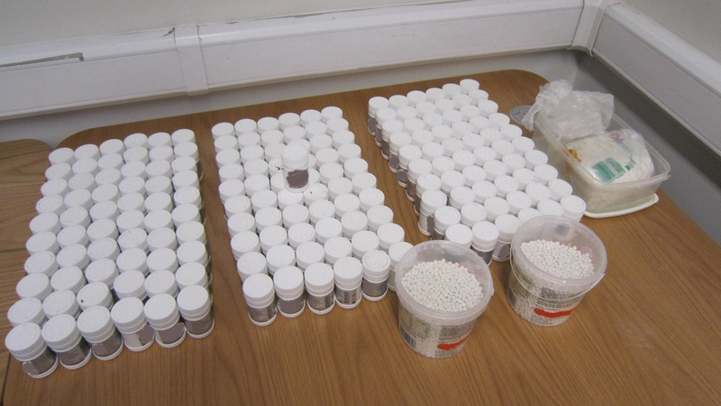 Gardaí discovered €62,000 worth of benzodiazepine and €12,200 worth of cocaine