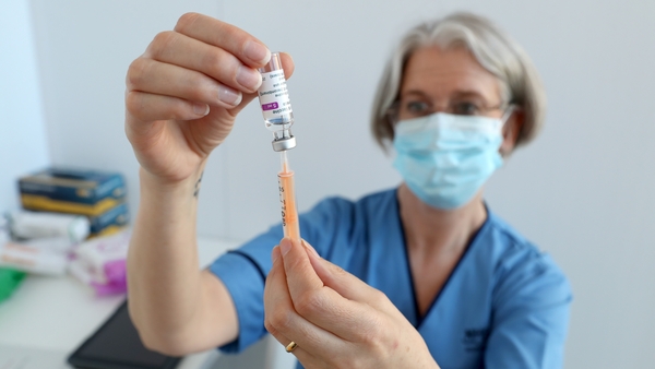 Around 57% of adults in Britain have received a first dose of the vaccine