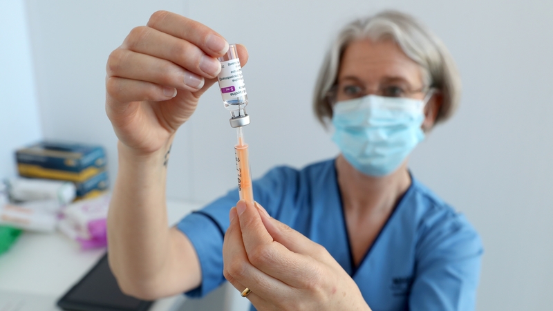 Around 57% of adults in Britain have received a first dose of the vaccine