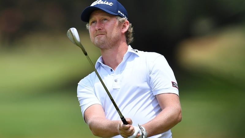 Justin Harding moved onto 16 under par