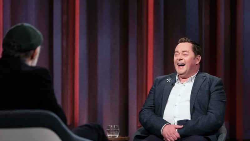 Chop rockin' beats: Neven on Saturday night's Tommy Tiernan Show