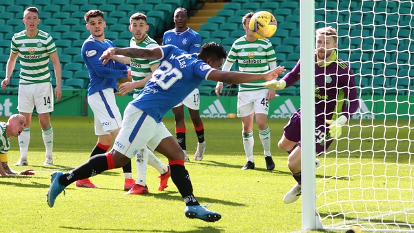 Celtic drew 1-1 with Rangers in the Premiership last month