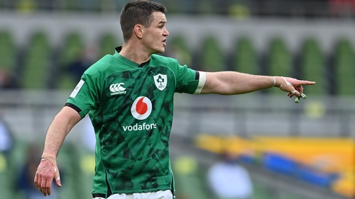 Johnny Sexton has won 99 Ireland caps