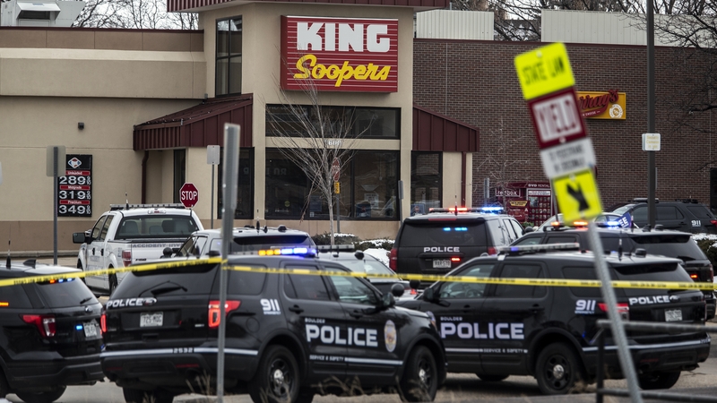 The shooting happened at the King Soopers supermarket in Boulder, Colorado