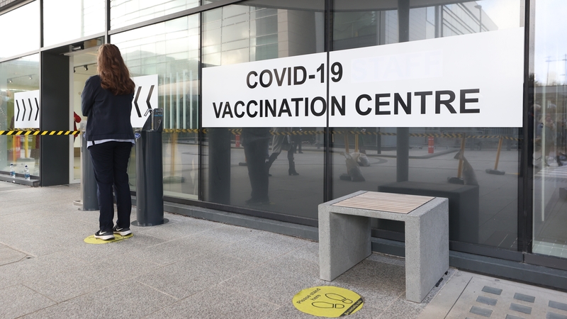 People who cross the border to work in the healthcare system in NI have been vaccinated because they qualified as a result of their job