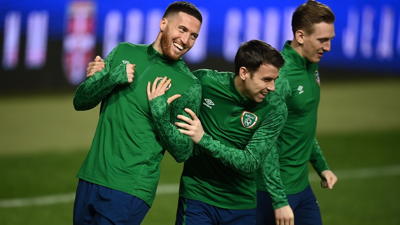 Could Matt Doherty and Seamus Coleman both start for Ireland in Belgrade?