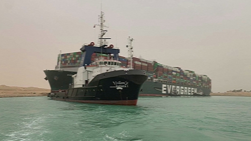 The Suez Canal is one of the world's busiest shipping channels for oil and refined fuels, grain and other trade between Asia and Europe