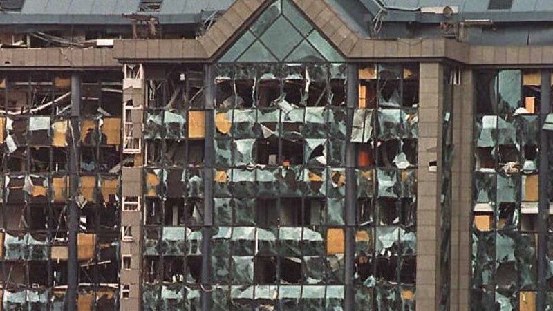 Semtex supplied by the Gadaffi regime was used in the 1996 London Dockland bombing