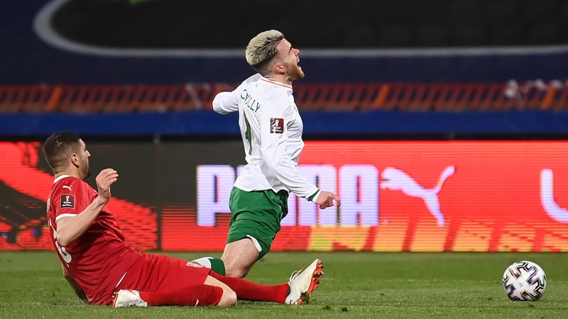 Aaron Connolly misses Saturday's game with Luxembourg