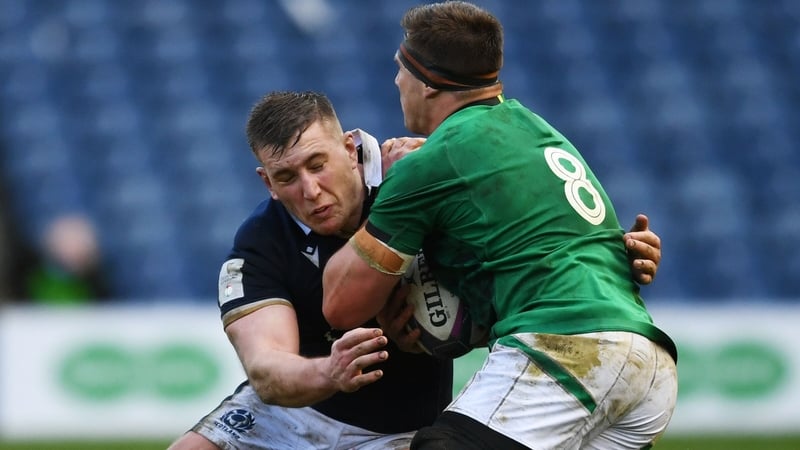 Scotland's Matt Fagerson misses his side's showdown with France