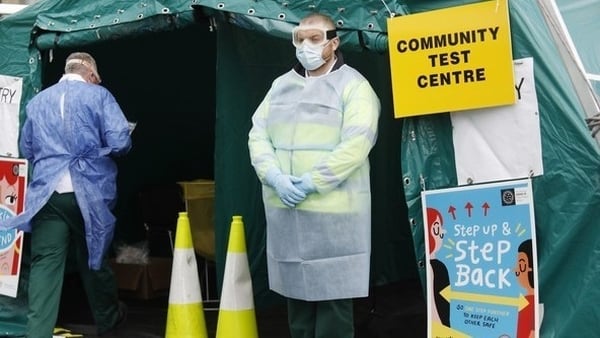 The Department of Health accounts show nearly half of its expenditure was on testing and tracing and vaccines 
 (Pic:RollingNews.ie)