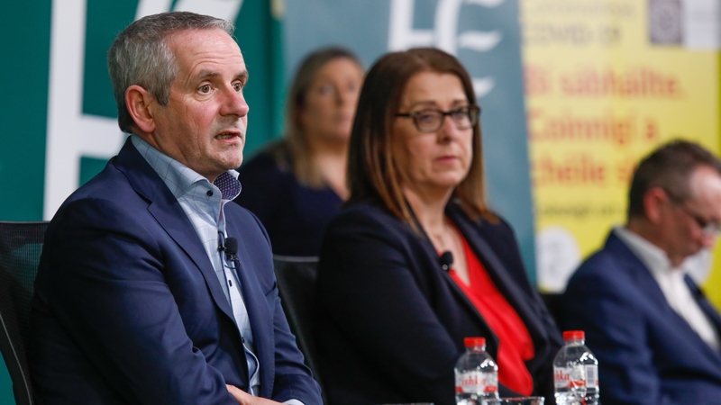 HSE chief executive Paul Reid said there has been a 9% increase in case numbers in the last week compared to the previous week