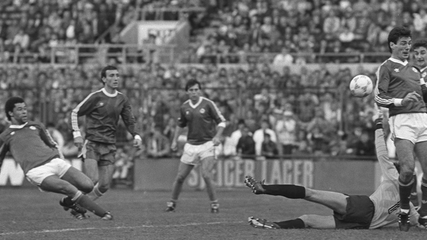 Paul McGrath, who scored the winner against Luxembourg, was also on the scoresheet against Bulgaria a month later