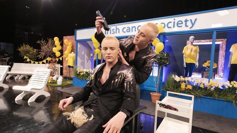 Jedward shaved their quiffs off as part of the fundraiser