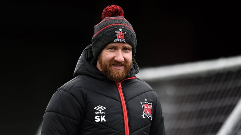 Shane Keegan was frustrated by Dundalk's performance